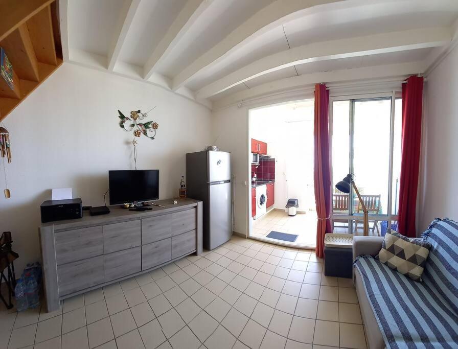 Studio T1 Bis La Belle Vue, Vue Mer, Wifi, Plage A 50M ル・ムル エクステリア 写真